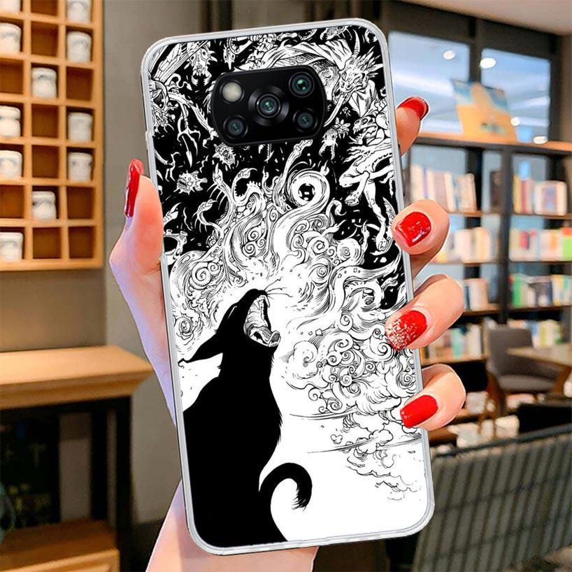 Чехол для телефона 'Ведьма и кот', яркий, милый, для Xiaomi Poco F7 Ultra X7 X6 X5 Pro M7 Redmi 15C 15 13C 13 12C 12 10C 10 9A 9C 9T