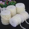 Abs Round Pearl Beads Rope Diy Craft Supplies Jewelry Decoration Wedding Dress