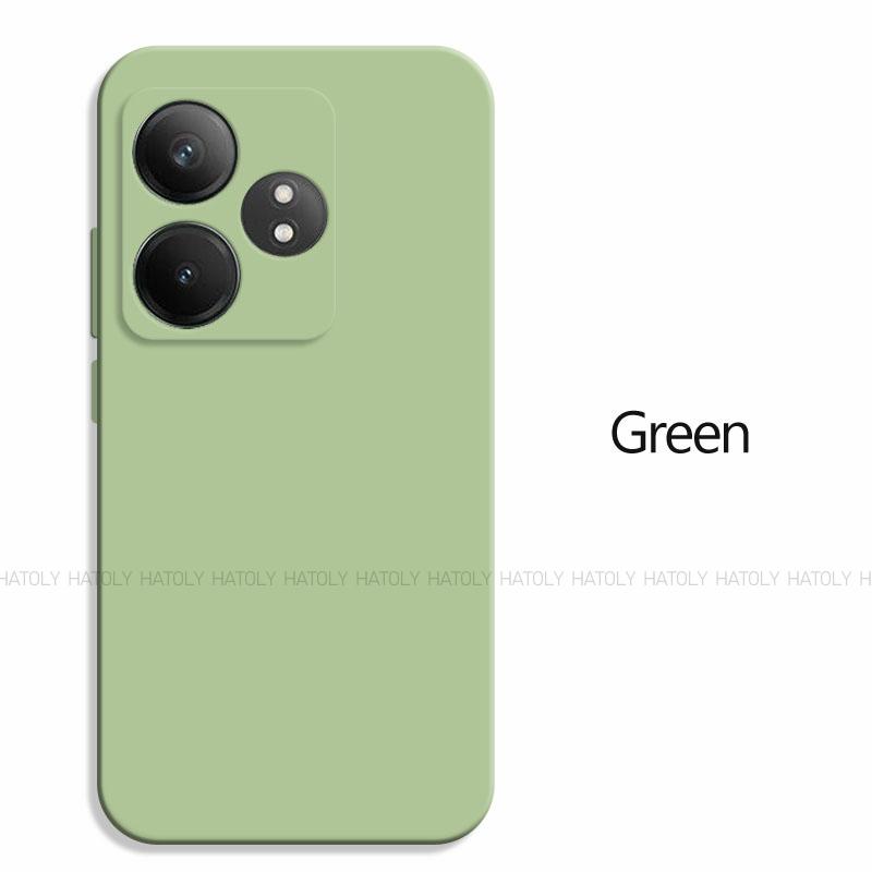 Для Realme c Realme GT 6 5G чехол роскошный TPU чехол противоударный жидкий силиконовый защитный чехол для телефона Realme GT 6