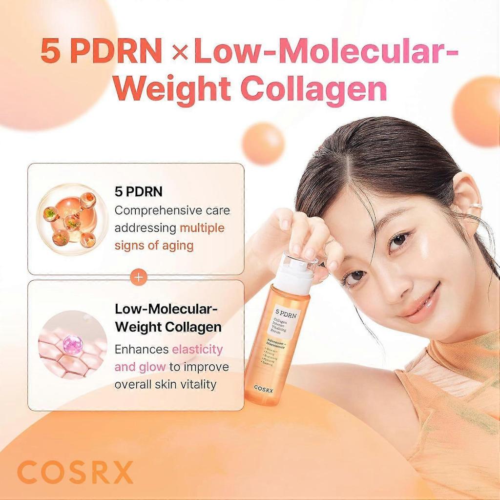 Pdrn Co/llagen Intense Vitalizing Serum Glow Skin Anti-Aging Skin Care less