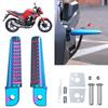 1 пара подножек из алюминиевого сплава для задних ног водителя, подставки для ног для мотоцикла Honda Phantom 150 CB190R для Yamaha, часть F3Z4