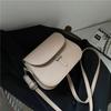 Fashion Women Crossbody Saddle Bag PU Leather Small Handbags Purses Retro Semicircle Designer Messenger Bags Female Clutch Tote