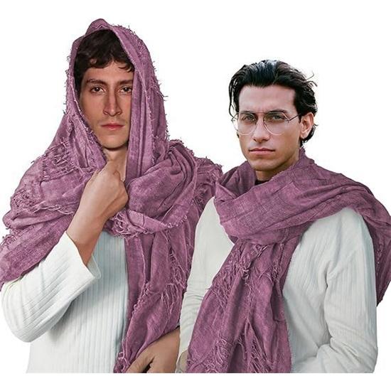 Средневековый рыцарь Ренессанс Ретро Плащ с капюшоном Шарф