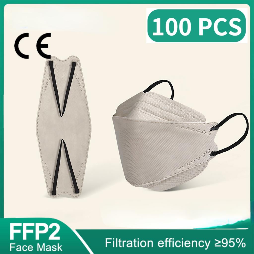 Подходит для детей 4-12 лет, маски FFP2 Morandi, 4 слоя, корейские Homologada Mascarillas FPP2 Niños, черная маска FFP2mask Kids