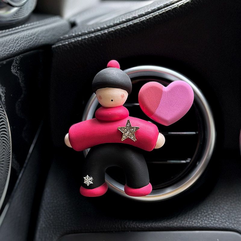 2024 New Arrival Creative Car Aromatherapy Perfume Car Vent Decoration Fragrant Stone Car Interior Decoration Ornament Gift