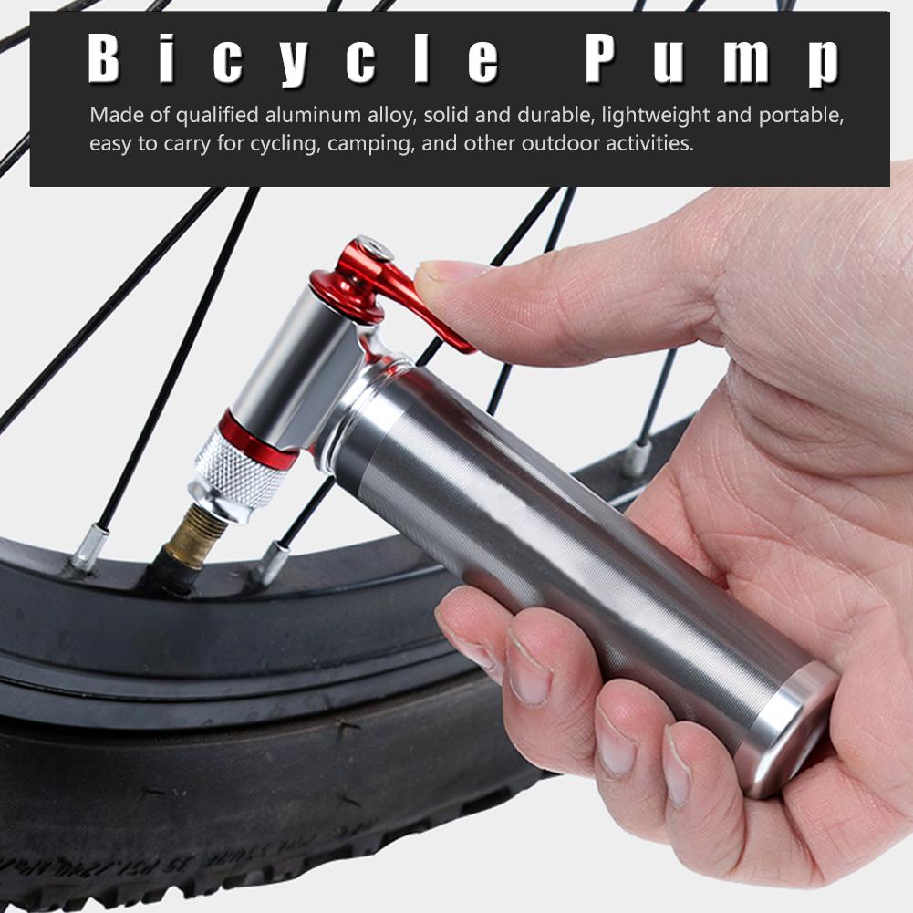 Portable Mini Lightweight Aluminum Alloy Bike Bicycle Tyre CO2 Inflator Pump