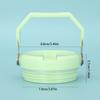 Sealing Bottle Cover For 30Oz Tumbler Spill Proof Multicolor Thermos Cup Plastic Lids Mug Cup Accessories