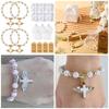 10pcs Baptism Gift Set with Angel Cross Prayer Bracelet and Thank You Tags Baptism Favor Boxes Stylish Baptism Supplies