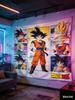 Dragon Ball Z Tapestry Anime Fans Exclusive Limited Edition Wall Hanging Classic Saiyan Goku Art Decor for Bedroom  Dorm Room
