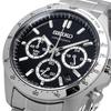 SEIKO Second Chronograph Quartz Watch SBTR013 Black [Seiko] 1/5 Мужские []