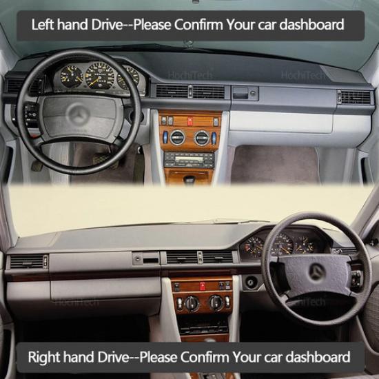 Для Mercedes Benz E-Class W124 E 250 420 200 300 1987-1997 Коврик на приборную панельЗащита от солнца