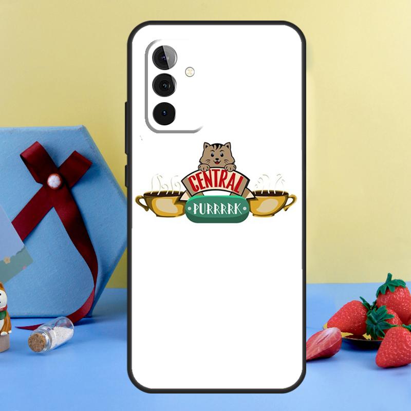 Central Perk Coffee friends Case For Samsung Galaxy A15 A17 A55 A35 A32 A52 A13 A33 A53 A14 A34 A54 A06 A16 A26 A36 A56