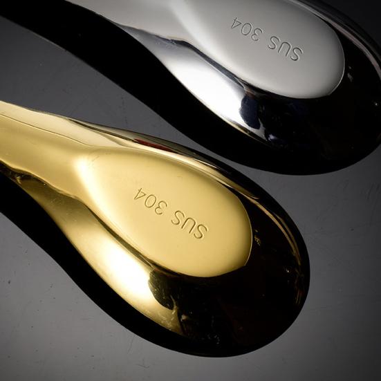 Asian Soup Spoon Stainless Steel Dinner Spoon Mirror Polished Chinese Soup Spoon for Bouillon Dessert Cereal Ramen Noodles Wonton Pho Thai