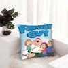 Decorative Pillow Cover F-Family Funny Guy Merch Seater  Pillow Case Cover Zipper Multiple Sizes