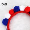 1/15 шт., повязка на голову для вечеринки, повязка на голову с американским флагом, День памяти, День независимости, 4 июля, головной убор, аксессуар для патриотической вечеринки