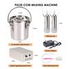 3L Electric Cow Goat Milking Machine Pulsating Electric Milking Machine Vacuum Pump Milker  Cows Goats Farm Tools