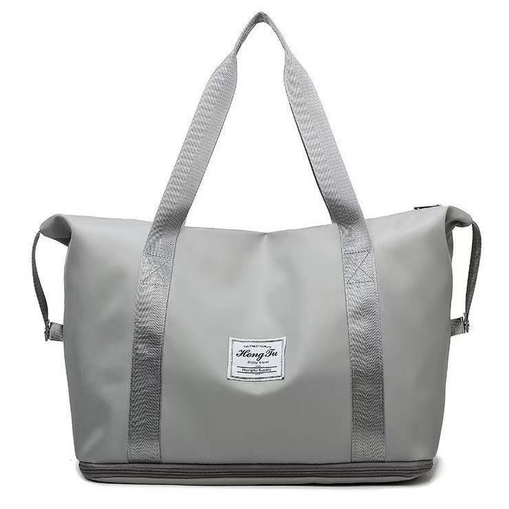 Водонепроницаемая сумка большой емкости для универсальной складной дорожной сумки с отделением для сухого и влажного фитнеса, сумки, дорожная сумка