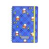 Stationery Pekkle the Duck Sanrio Characters Charm Ring Notebook B6 S2643510 Sun-Star