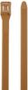 Panduit In-Line Cable Ties, Weather-Resistant, Brown, IT9115-CUV18