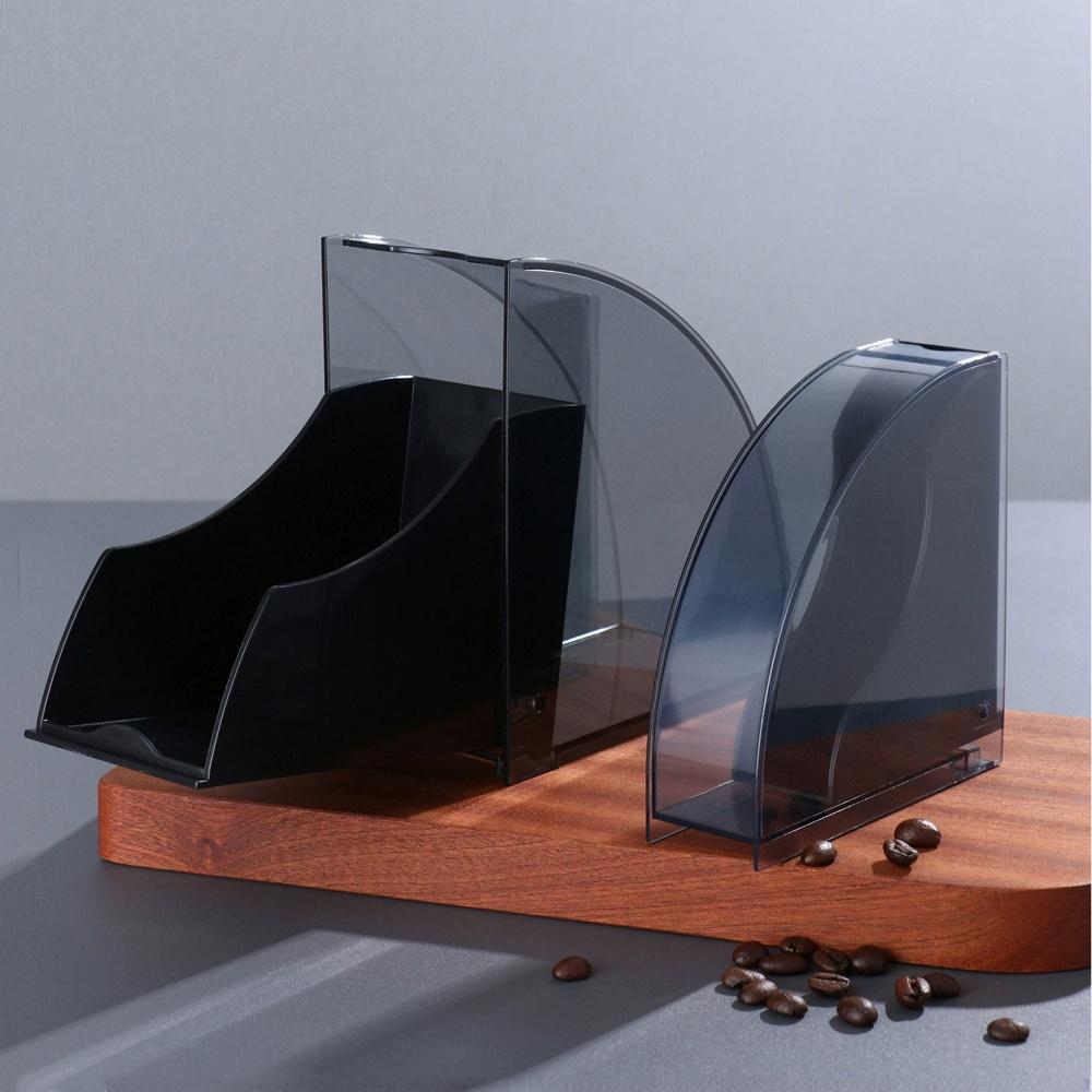 Пылезащитная коробка для фильтровальной бумаги для кофе V02, веерообразная коробка для хранения, утолщенный АБС-пластик, прочный, профессиональные аксессуары для кофе ручной заварки