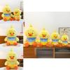 Плюшевая игрушка Bduck с наполнителем из полипропилового хлопка для детей и взрослых Подарок