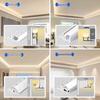 Upward Luminous Line Ceiling Lamp for Living Room