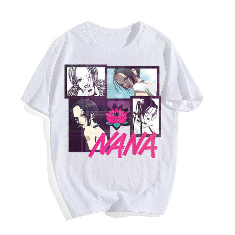 Osaki Nana Classic Japanese Anime Retro Rock Style Anime T-Shirt Cotton Graphic Tee Unisex Unisex Summer Streetwear