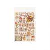 1pc Aesthetic Floral Decorative Stickers DIY Scrapbook Collage Kit for Journal Photo Album Craft Supplies