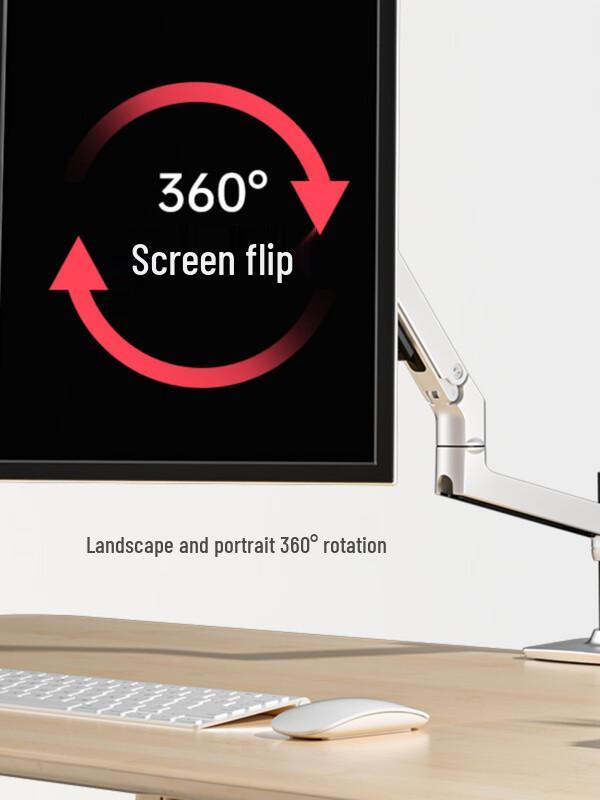 V6-Y Universal Single Monitor Desk Mount Stand