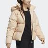 adidas Однотонная повседневная теплая куртка-пуховик с капюшоном зимняя женская куртка Off-White H20808