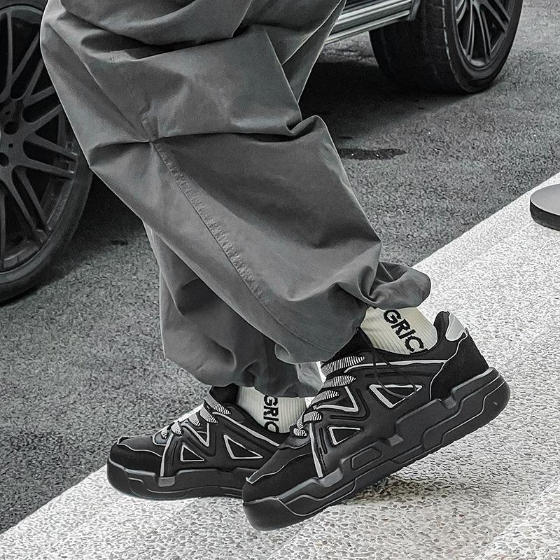 Мужская дышащая повседневная спортивная обувь, уличная нескользящая обувь для бега, модная баскетбольная обувь