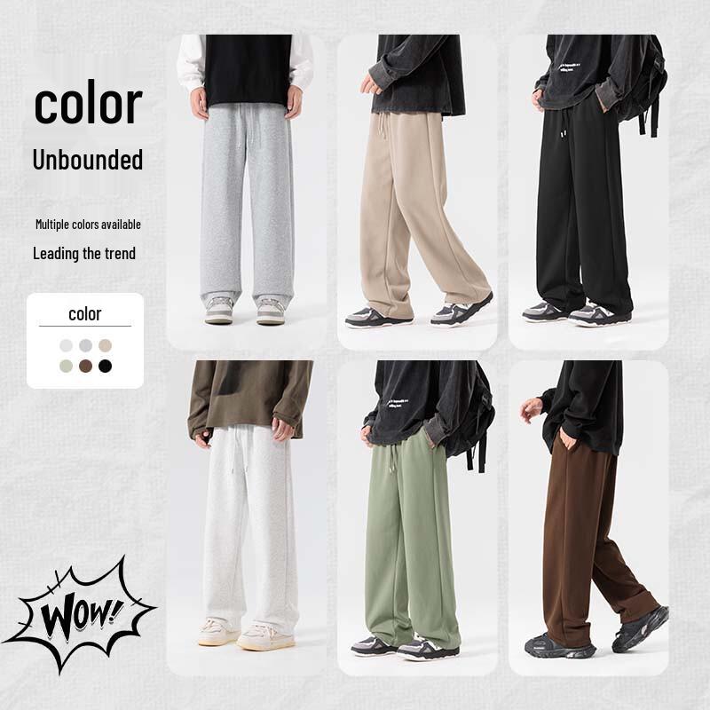 JEANSWEST LIFE Men's Straight-Leg Cotton Casual Pants