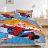 3pcs Spider-Man Web 1 Cover+2 Pillowcases, Pillow Inserts Not Included, Machine Washable, All-Season Use, Teen and Adult Rooms119