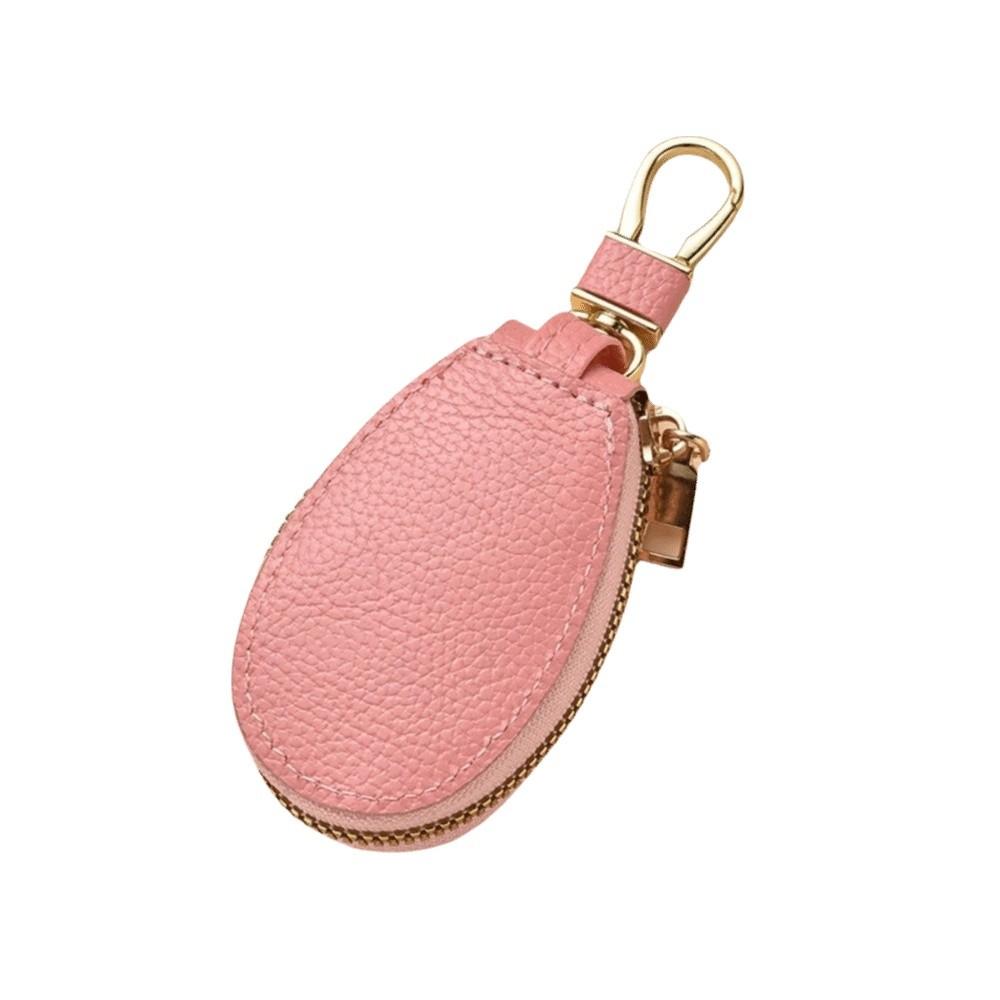 Zipper Closure Car Key Bag Luxury Mini Storage Bag Portable Keychain Holder Daily Use