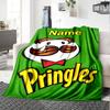 Customiz Name Personality Pringles Blanket Soft &Warm Sofa Office Bed Travel Lunch Break Blanket, Gift Suitable All Seasons