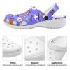 Cartoon Printed EVA Outdoor Clogs Unisex Easy Clean Soft Summer Use Slip On Outdoor Garden Home Beach Leisure Sandals Garden Wear