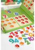 Children's Math Educational Toy: Kindergarten Addition & Subtraction Fraction Board with Ten-Frame for Number Decomposition