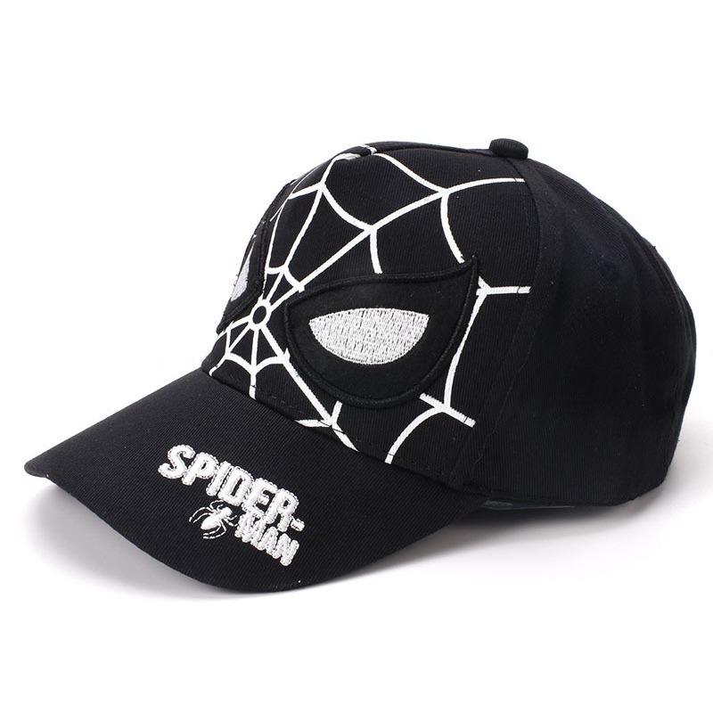 Baseball Cap, Spring and Autumn, Children's Cartoon Hat, Trendy Spider Man Hat, Sun Shading, European and American