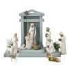 2025 Nativity Character Statue Hand Drawn Decoration Christmas Present Decoración De Habitación