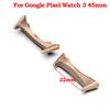 2 шт. Адаптер-коннектор для ремешка часов Для Google Pixel Watch 3 41 мм 45 мм Аксессуары Металлические адаптеры для умных часов Замена