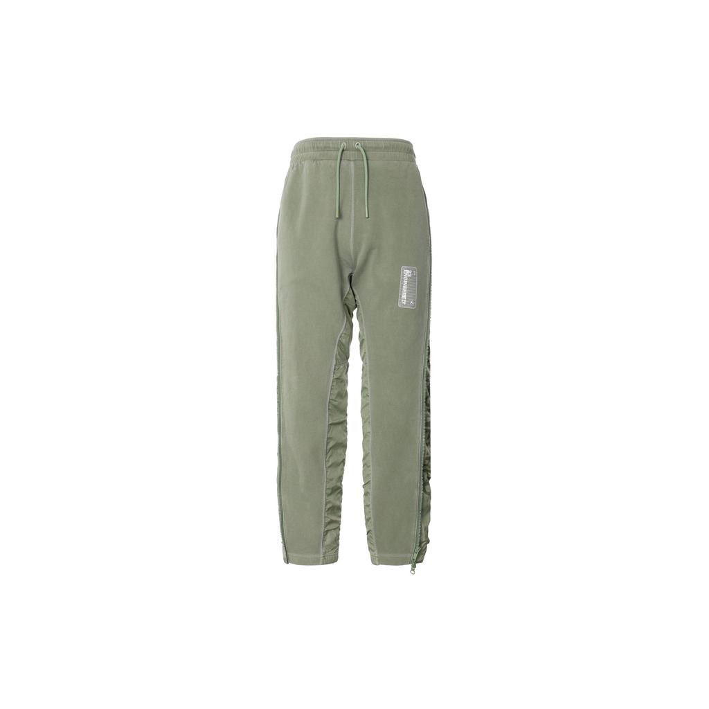 Jordan 23 Engineered Patchwork Zip Pants Men Bottoms Sage-Green CT2919-313