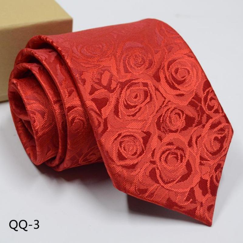 Мужское Платье Деловой Повседневный Профессиональный Жених Свадьба Лучший Муж С Полосатым Жаккардом Изысканный Джентльмен Мужской Премиальный Галстук