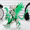 Божественный Зверь DIY Металлическая Сборка Модели Животных Наборы 3D Пазлы Механическая Игрушка Древние Китайские Звери Модель Игрушка Набор P516