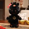 Traditional Year Of The Horse Plush Toy With Ultra Soft Short Pile For Celebrations And Gifts