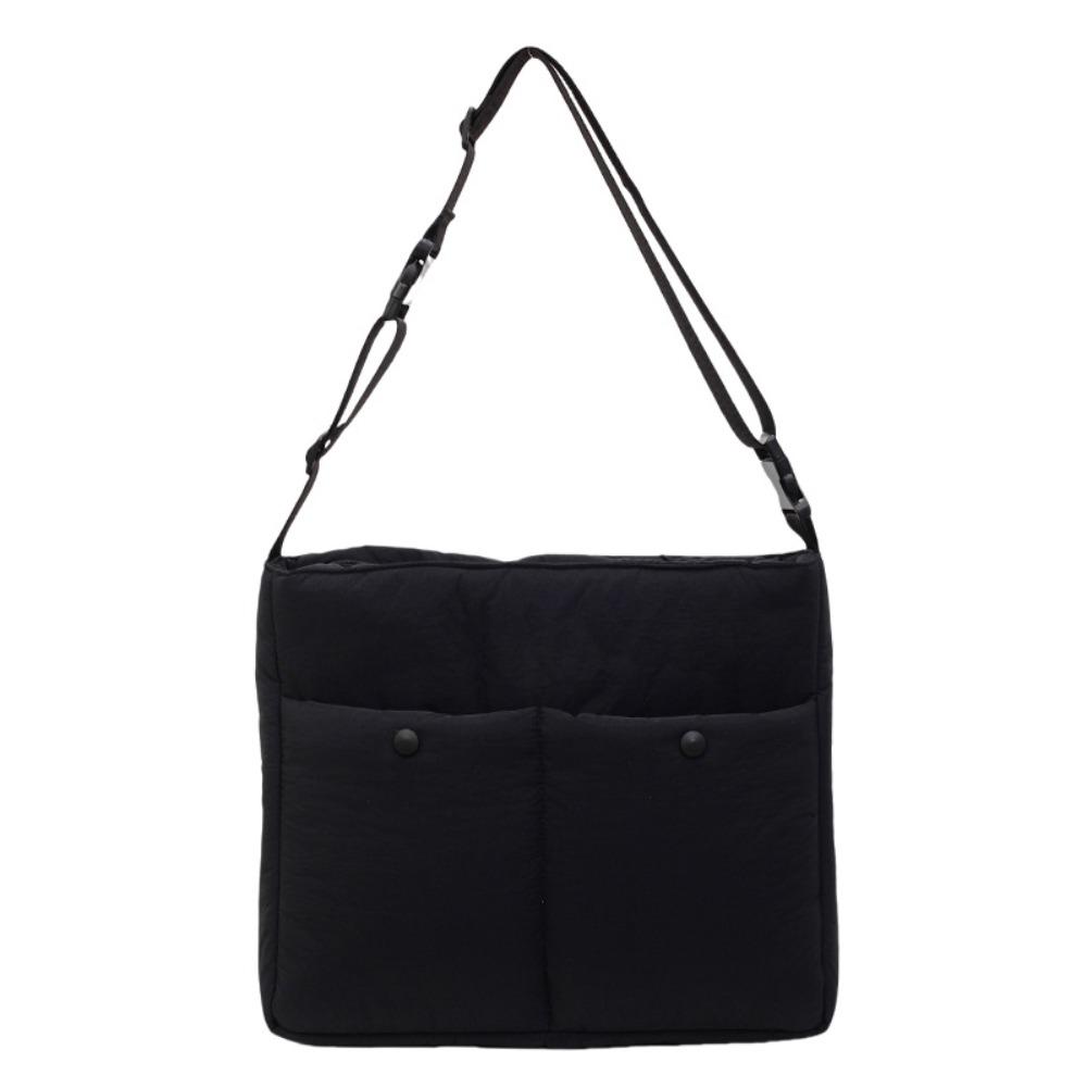 Down Space Cotton Crossbody Bag Tote Bag Laptop Bag Simple Korean Shoulder Bag  Girls