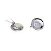 100 Pieces Brooch Blank Lapel Pin Badge Base PinBack Button 23MM Iron