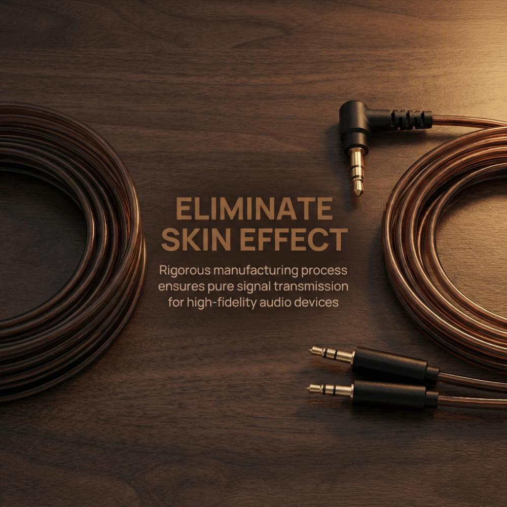 Flexible Earphone Replacement Cable for Hifiman HE400S HE 400I HE560 HE 350 HE1000 HE1000 V2 Home