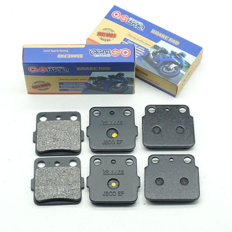 Motorcycle Front Rear Brake Pads for SUZUKI LT-Z400Z Quad Sport 2004 Z400 Ltd 2012-2014 LTZ400 LTZ 400 400Z