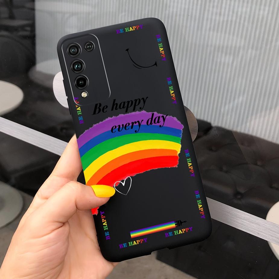 For Huawei Honor 10X Lite Case DNN-LX9 New Fashion Candy Painted Cover For Honor10X Lite Honor 10 X Lite Phone Cases Soft Bumper