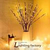 LED Branch Lights: 20 Flower String Lights for New Year Decorations